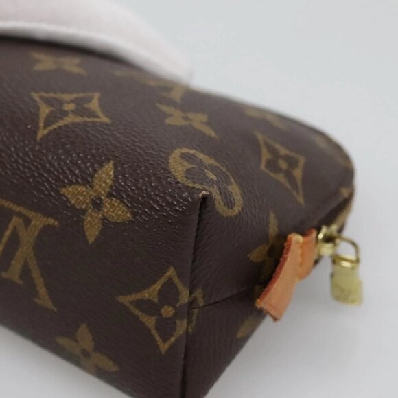 LOUIS VUITTON Monogram Pochette Cosmetic PM Pouch LV Auth - Picture 9 of 16